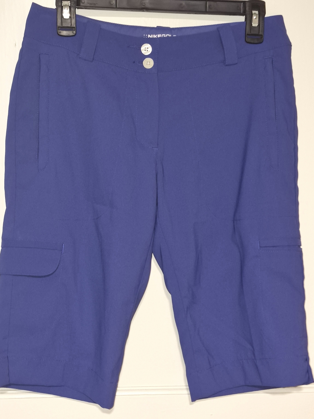 Nike Women's Royal Blue Athletic Cargo Shorts